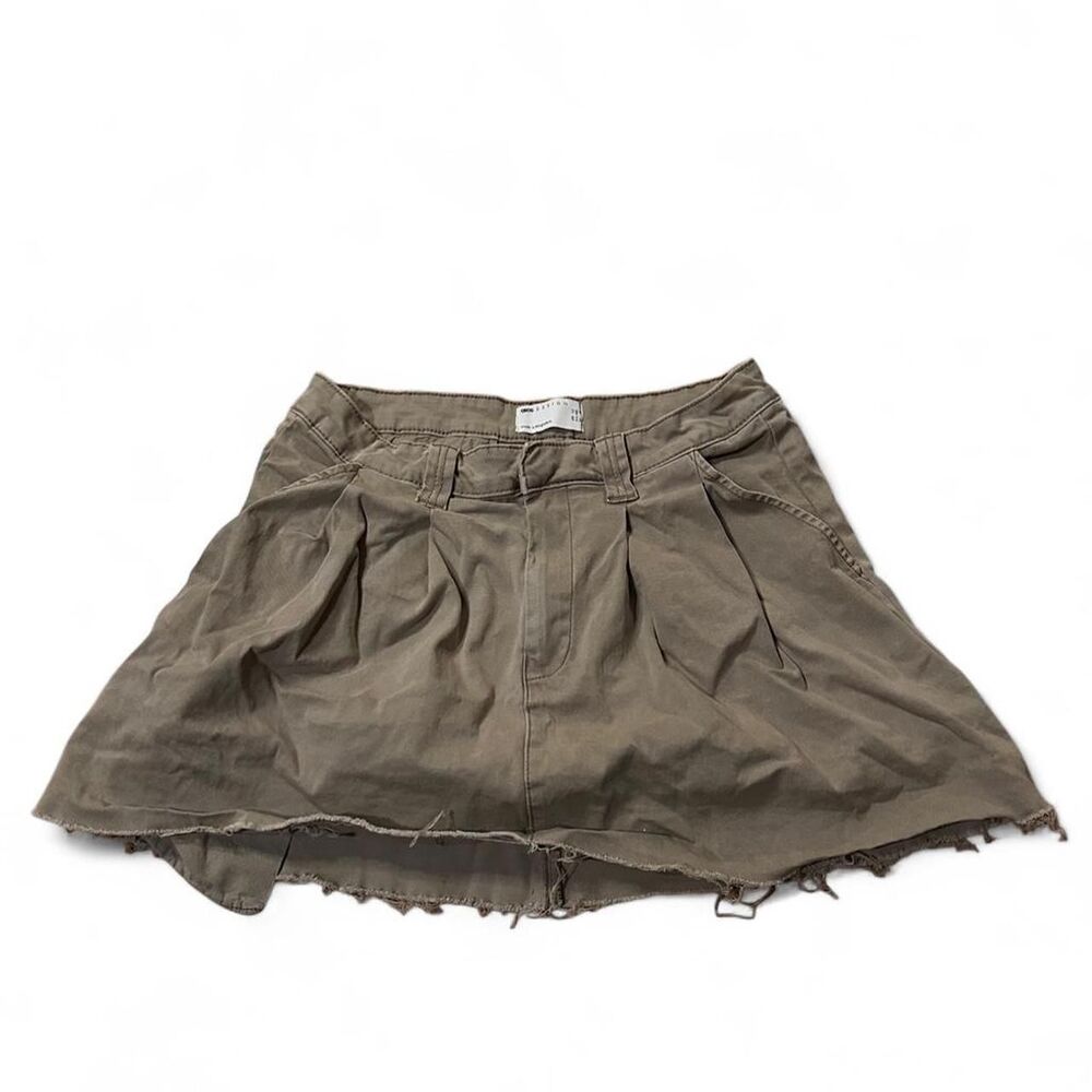 Asos Women's Brown and Khaki Skirt